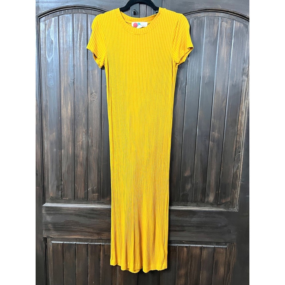 Mustard Free People Dress